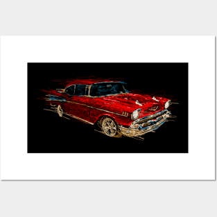 Classic Car-1 Posters and Art